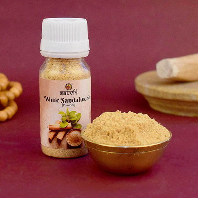 Satvik Mysore White Chandan Powder – Pure & Natural Sandalwood
