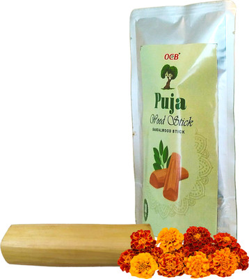 OCB srihari108 Original Sandalwood Scented Processed Mysore Chandan Sticks 30-40Grams(30 g)