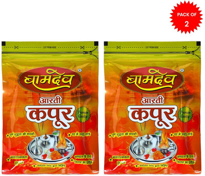 Bamdev Camphor tablets 200 gram (100 gram pack of 2)(200 g)