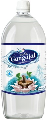 WQT Gangajal 500 ML Purest Gangajal Holy Water For Puja Sourced From Gangotri Valey