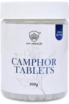 MY ARMOR Camphor Tablets for Pooja, 200g