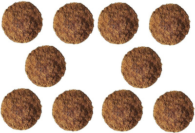 Afast Cow Dung Cakes Are Used For Agnihotra, Hawan, And Religious Purposes -A3(200 g)