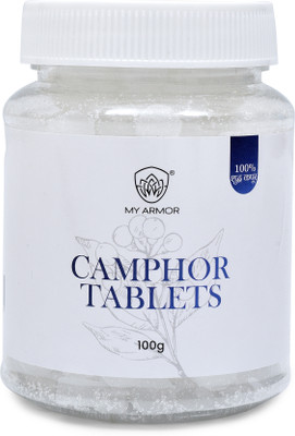 MY ARMOR Camphor Tablets for Pooja, 100g