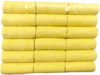 Dev Samagri Pure Pila Chandan || Natural Yellow Tika || Pack of 18 Tilak Stick