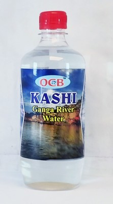 OCB Kashi Ganga River Water 500ml Bottle Used For Pooja Rituals Festivals Weddings