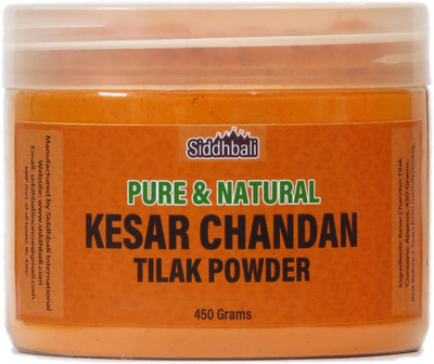 Siddhbali Kesar Chandan Ashtagandha Tilak Tika Powder - 450 grams(450 g)