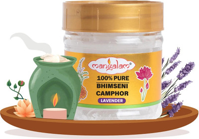 MANGALAM Bhimseni Camphor Lavender 50g Jar - Pack of 1(50 g)