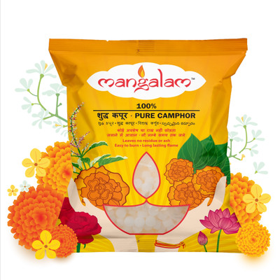 MANGALAM Camphor Tablet 500g Pouch - Pack of 1(500 g)