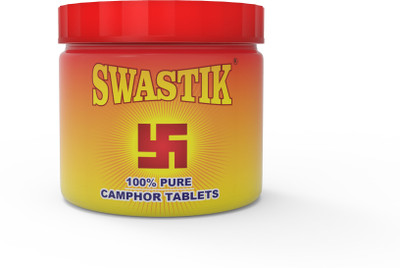 SWASTIK Pure Camphor tablets 250 grams Jar(250 g)