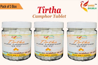 TIRTHA Camphor 250g box - Pack of 3