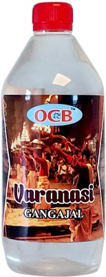 OCB Varanasi Gangajal-500ML Bottal Water of Varanasi Ganga River Pooja-Pure GANGAJAL