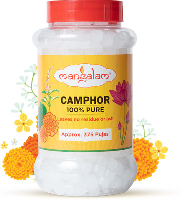 MANGALAM Camphor Tablet 250g Jar - Pack of 1(250 g)