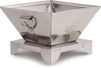 BUY N RELAX Stainless Steel Agni HOTRA HAWAN HAVAN KUND fire Ritual Pooja yagna (7inch)