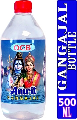 OCB Amrit Gangajal-500ML Bottal Positive Energy Religious Ceremony Pooja Purpose