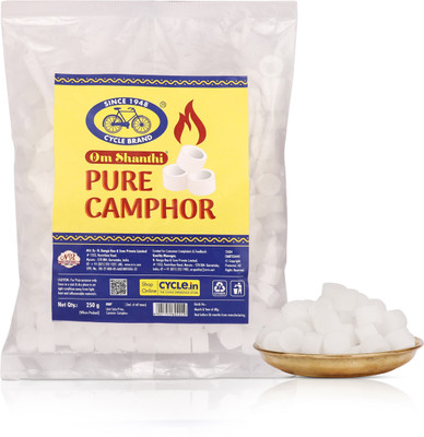 Cycle Pure Om Shanthi Camphor Round Tablets Pouch(250 g)