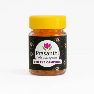 Prasanthi Evil Eye Camphor Pack of 1(25 g)