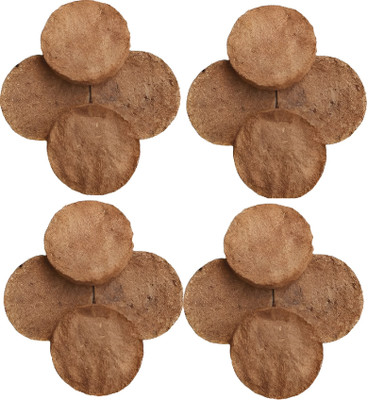 Green view 16 cow dung cake(400 g)