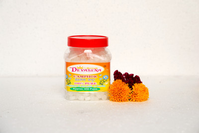 Devasena Small Jar Round Camphor Tablets 250gm(250 g)