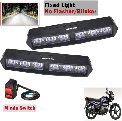 Generox LED Fog Light for Hero Super Splendor