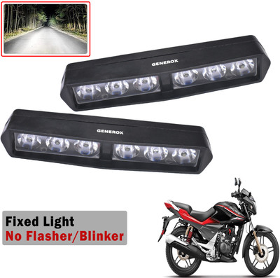 Generox LED Fog Light for Hero CBZ Xtreme