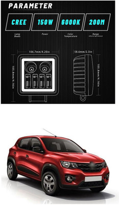PECUNIA LED Fog Lamp Unit for Renault Kwid
