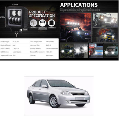 PRTEK LED Headlight for Chevrolet Optra