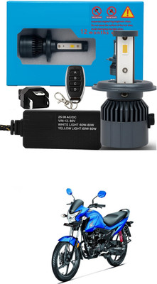 GONAMA Front LED Indicator Light for Hero Impulse(Yellow, White)