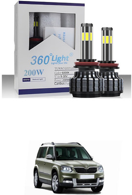 LOVMOTO LED Fog Lamp Unit for Skoda Yeti