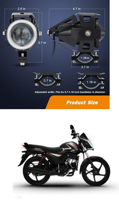 PECUNIA LED Fog Lamp Unit for Universal For Car Universal For Car