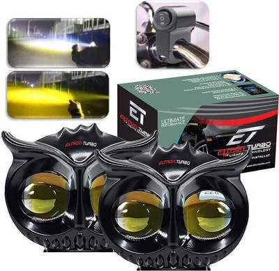 ELTRON TURBO LED Fog Light for Universal For Car, Universal For Bike Universal For Bike, Universal For Car