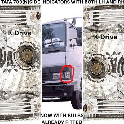 K-Drive Halogen Headlight for Tata Universal For Car