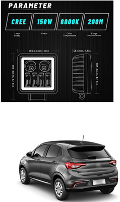 PECUNIA LED Fog Lamp Unit for Fiat Universal For Car