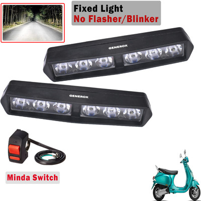 Generox LED Fog Light for Piaggio Vespa VX