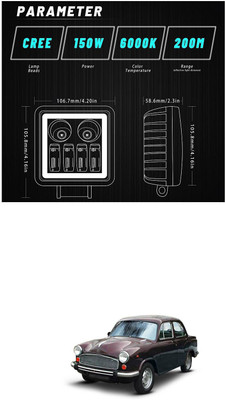 PECUNIA LED Fog Lamp Unit for GM Universal For Car