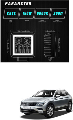 PECUNIA LED Fog Lamp Unit for Volkswagen Universal For Car