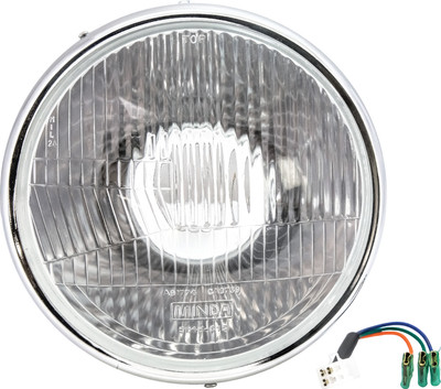 UNO MINDA Halogen Headlight for Royal Enfield Bullet Electra, Bullet 350