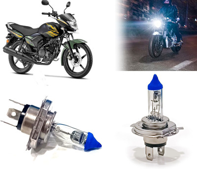 AUTO PEARL Halogen H4 Front Headlight Bulb Ultra Bright for Saluto Headlight Motorbike Halogen for Yamaha (12 V, 35 W)(Saluto, Pack of 1)