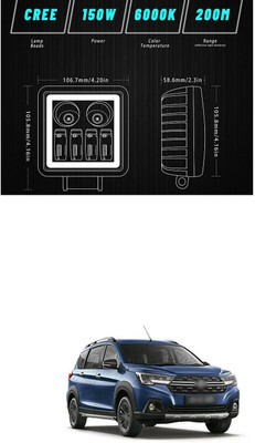 PECUNIA LED Fog Lamp Unit for Maruti Suzuki Universal For Car