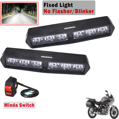 Generox LED Fog Light for DSK Benelli TNT 600 GT
