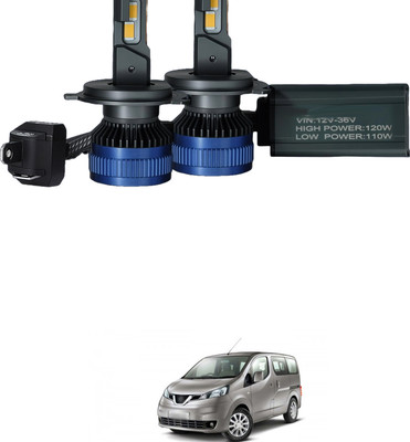 LOVMOTO H4 Fitting Led Headlight Bulb High Low Beam Lens Headlamp Bulb With Fan SG1885 Fog Lamp Car, Motorbike LED for Hyundai (12 V, 120 W)(Eon)