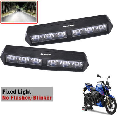 Generox LED Fog Light for TVS Apache RTR 220