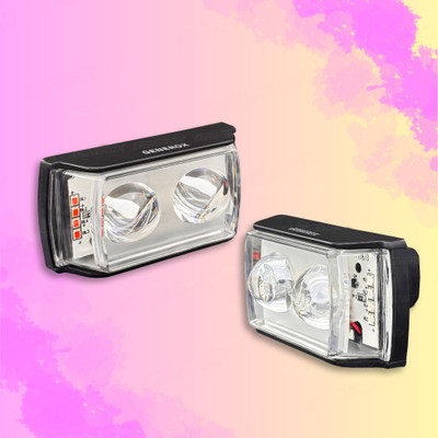 Generox LED Fog Light for Universal For Bike