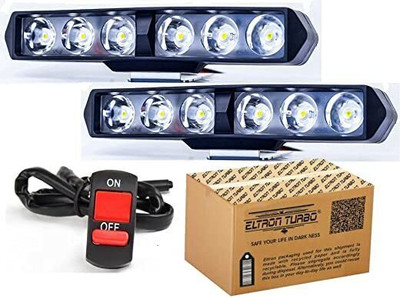 ELTRON TURBO LED Headlight for Universal For Bike, Universal For Car