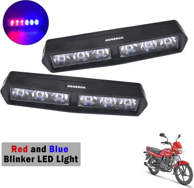 Generox LED Fog Light for Bajaj Platina 100 DTS-i