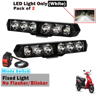 Generox LED Fog Light for TVS Wego