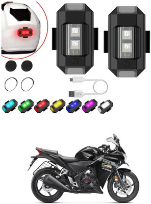 LOVMOTO Front, Rear LED Indicator Light for Honda CBR 250R(Multicolor)