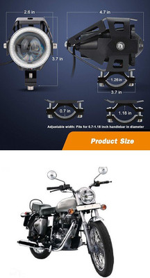 PECUNIA LED Fog Lamp Unit for Universal For Car Universal For Car