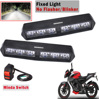 Generox LED Fog Light for Bajaj Pulsar 200NS