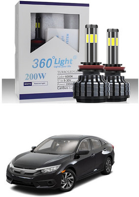 LOVMOTO LED Fog Lamp Unit for Honda Civic