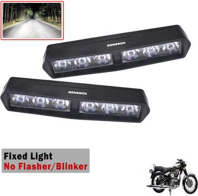 Generox LED Fog Light for Royal Enfield Electra Deluxe